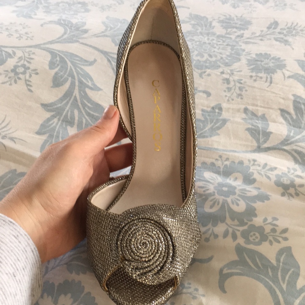 Rose detailed Pumps